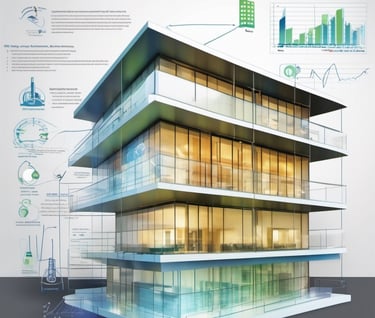 bâtiment tertiaire avec une bonne performance énergétique