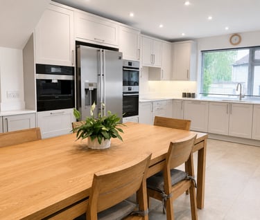 High-quality kitchen installation completed by an independent local kitchen fitter in Witney.