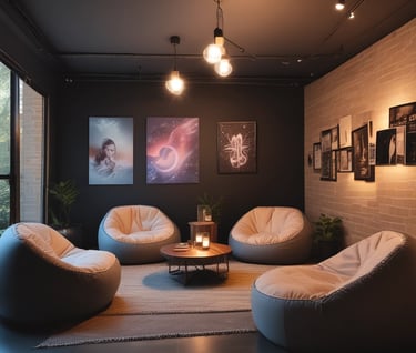 gray concrete wall inside building