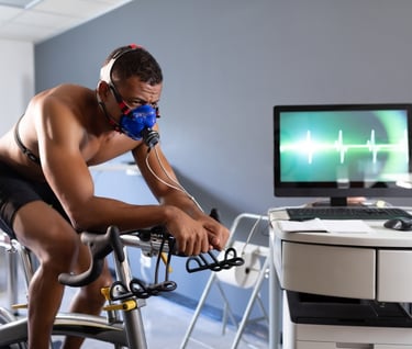 Cardiorespiratory fitness assessment using VO₂ max testing