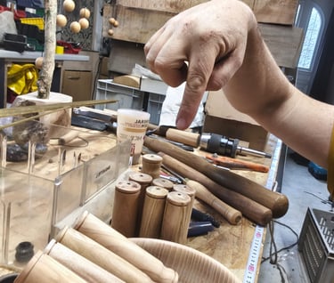 pendule en bois