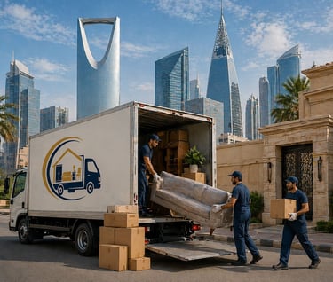نقل عفش جميع أحياء الرياض