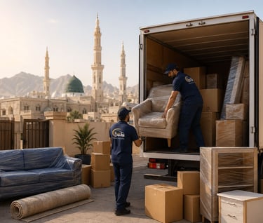 أفضل شركة نقل أثاث بجدة مع الفك والتركيب والتغليف 24 ساعة