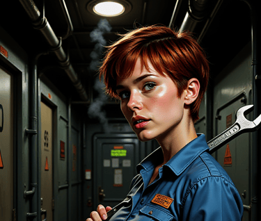 Reeva Naan space detective undercover