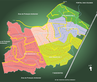 a map of a map of a city