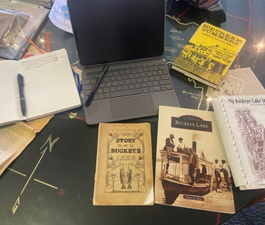 Stories are everywhere at the Buckeye Lake Historical Society Museum!