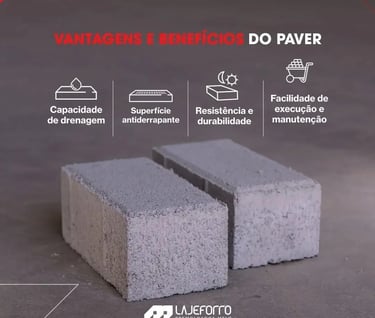 Paver retangular 
