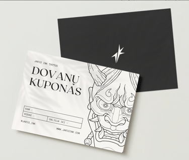 tattoo dovanu kuponas