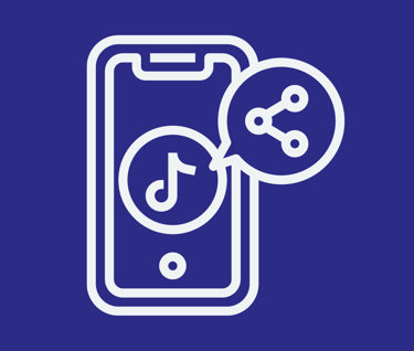 a phone with a music note and a music note