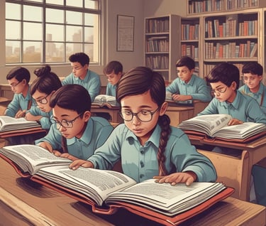 people sitting on chair in front of table while holding pens during daytime