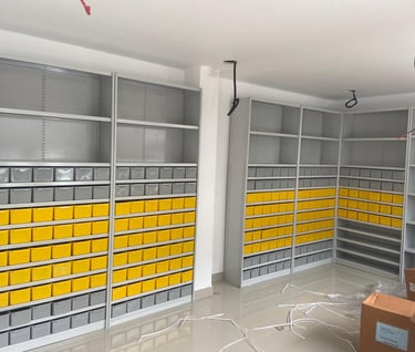 modular pharmacy racks chennai