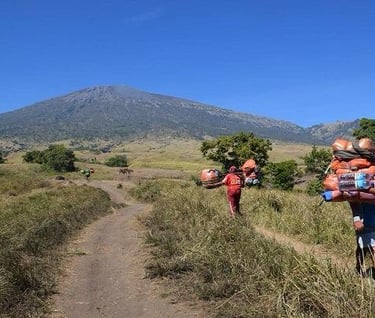 Jasa Guide dan Porter Rinjani