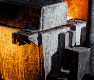 Processo produtivo do vergalhão de cobre