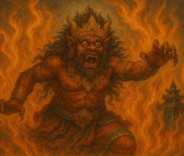 Sang Boma: Kisah Kesaktian dan Asal-Usul Mitologi Hindu-Bali yang Mengagumkan