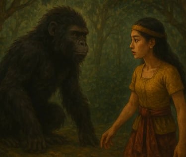 The Tale of Lutung Kasarung: The Cursed Prince and the True Love That Shines from Pasundan