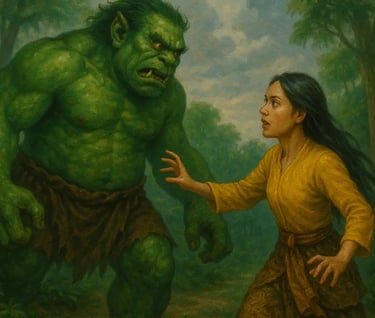 Timun Mas: Gadis Pemberani yang Mengalahkan Raksasa Hijau dengan Keberanian dan Kecerdikan