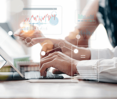 analytics displaying increased revenue