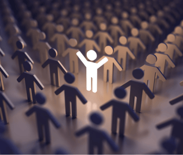 person after boosting brand awareness