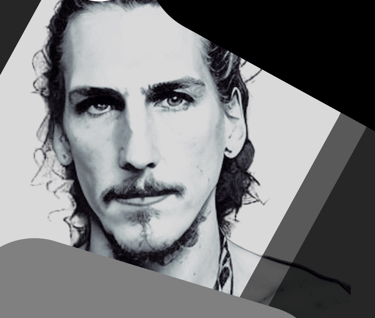 a man with a beard and a mustache