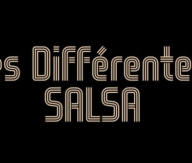 les différentes salsa