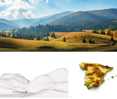 topography generated by design apps