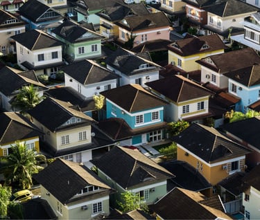 Conjunto de casas em condomínio edilício