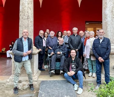 Visita Centro el Carme, exposición de fotografia