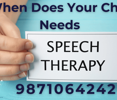 Speech Therapy in Dwarka