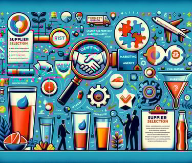 a poster of a business presentation