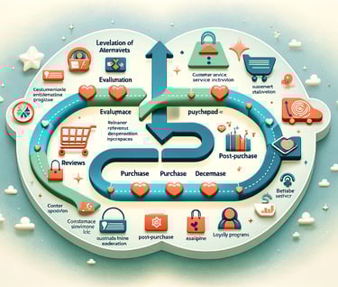 a customer journey visual