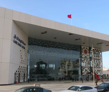 Location voiture gare de Rabat