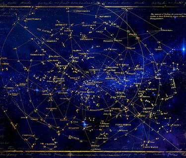 Deneb Star Constellation and Night Sky