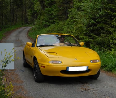 Mazda MX5 balade orientation