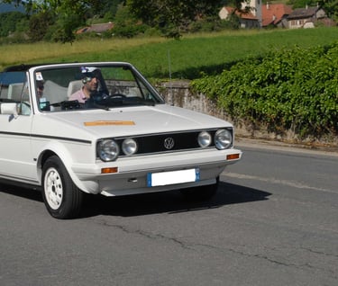 VW Golf GLi Cabrio balade orientation