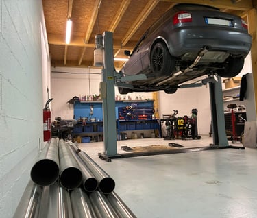 atelier Senez PerfWorks échappement sur mesure dans les Yvelines