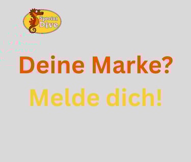 a picture of a dog with a sign that says,'deie marke