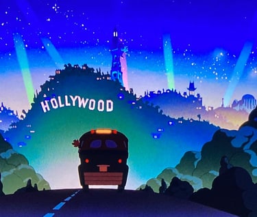 Cats Don't Dance Bus to Hollywood