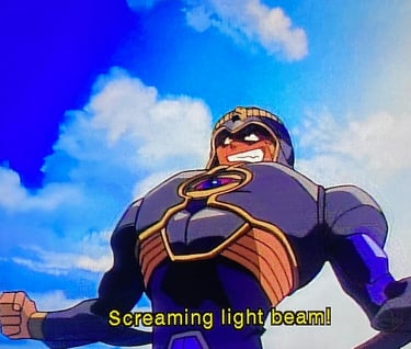 Damaramu Screaming Light Beam!
