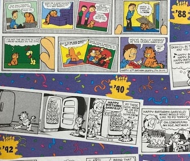 Garfield's Twentieth Anniversary Collection - Garfield Birthday Strips