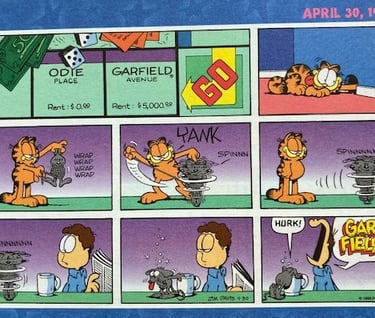 Garfield's Twentieth Anniversary Collection - Spinning Mouse