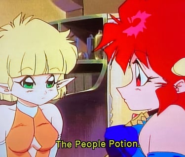 Dragon Half People or Pido Potion?