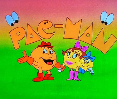 Pac-Man Cartoon Title Card