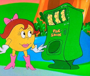Pac-Man Cartoon Pepper Power Pellets