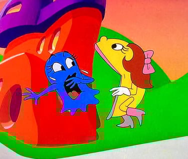 Pac-Man Cartoon Pepper Pacs Sue