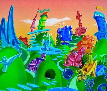 Pac-Man Cartoon Pac-Land