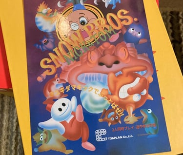 Snow Bros. Special Collector's Edition Arcade Flyer