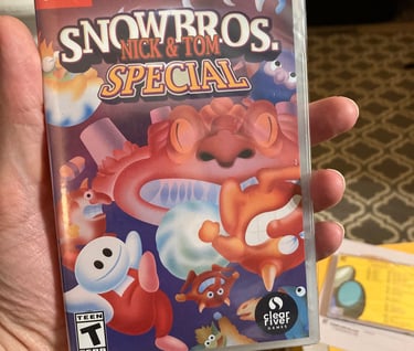 Snow Bros. Special Collector's Edition Game Case