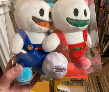Snow Bros. Special Collector's Edition Snow Buddy Plushies