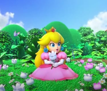 Super Mario RPG - Peach's Opening Scene
