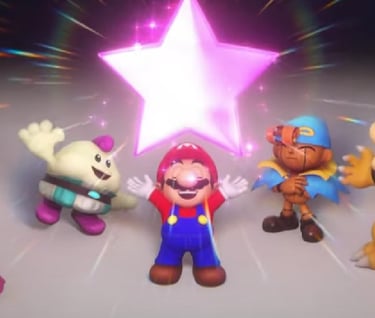 Super Mario RPG Main Cast